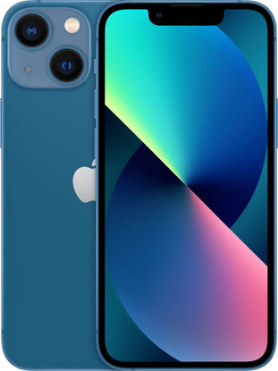 Picture of Apple iPhone 13 Mini, 128GB, Blue - Unlocked (Renewed)
