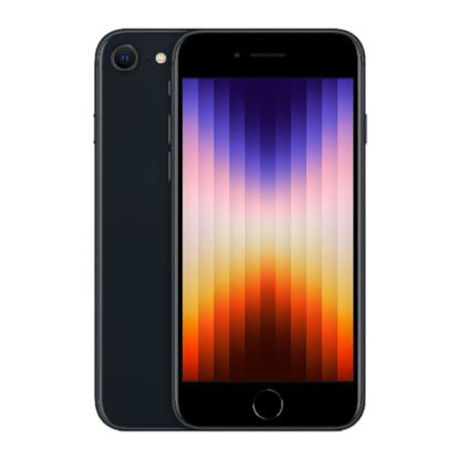 Picture of Apple iPhone SE 3rd Gen, 64GB, Midnight - Unlocked (Renewed Premium)