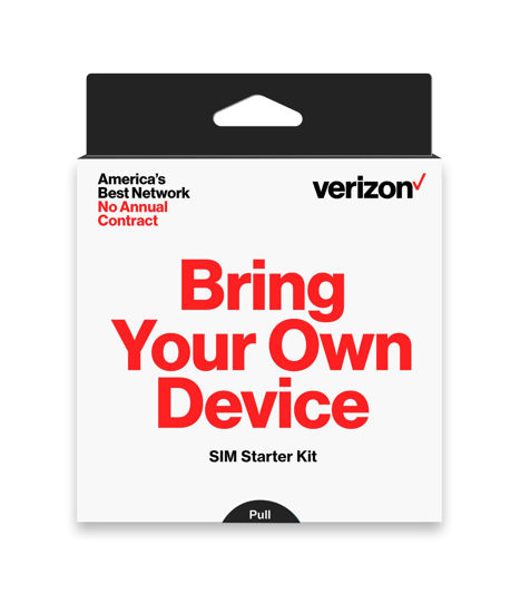 Picture of Verizon Prepaid SIM Kit with 3-in-1 SIM (Standard, Micro, Nano)