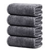 Picture of Tens Towels Pack of 4 Extra Large Bath Towels 30 x 60 Inches, 100% Cotton, Larger & Lighter Weight, Quicker to Dry, Super Soft and Absorbent, Perfect for Bathroom, Dark Grey
