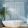 Picture of Titanker Clear Shower Curtain Liner, Plastic Shower Liner PEVA 72 x 72 Lightweight Waterproof Shower Curtains for Bathroom with Magnets and Rustproof Grommets