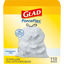 Picture of Glad ForceFlex Drawstring Trash Bags, 13 Gal, Fragrance Free, 110 Ct, Pack May Vary