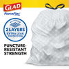 Picture of Glad ForceFlex Drawstring Trash Bags, 13 Gal, Fragrance Free, 110 Ct, Pack May Vary