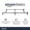 Picture of Amazon Basics Queen Size Sturdy Steel Bed Frame for Box Spring and Mattress, Tool-Free Assembly, 79.5" x 59.5" x 7", Black