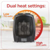 Picture of BLACK+DECKER Portable Space Heater, Room Space Heater with Carry Handle for Easy Transport