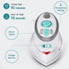 Picture of BEAUTURAL Mini Travel Steam Iron for Clothes with Dual Voltage, Non-Stick Soleplate, Anti-Slip Handle, Ideal for Sewing, Quilting and Handcraft