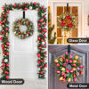 Picture of HEYHOUSE Wreath Hanger,Easter Decorations Adjustable Wreath Hanger for Front Door Decor from 14.9-25",Over The Door Hooks Organizer 20 lbs Larger Door Wreath Hanger Christmas Wreaths Decorations Hook