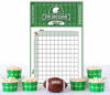 Picture of Katie Doodle Super-Bowl Party Supplies Games Decorations - Great Superbowl Party Decorations 2023 - Includes Football Squares Poster [11x17 inch]