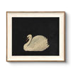 Picture of VIYYIEA Framed Wall Art for Living Room, Swan Art Canvas Prints, Vintage Home Decor, Animal Oil Painting Picture, Bathroom Wall Decor Gifts for Friends or Family -【Zwaan】-(10L x 8W)