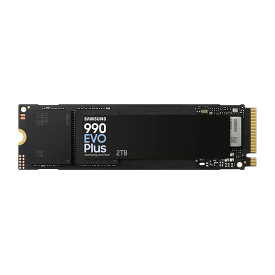 Picture of SAMSUNG 990 EVO Plus SSD 2TB, PCIe Gen 4x4, Gen 5x2 M.2 2280, Speeds Up-to 7,250 MB/s, Upgrade Storage for PC/Laptops, HMB Technology and Intelligent Turbowrite 2.0, (MZ-V9S2T0B/AM)