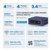 Picture of Beelink Mini PC, Mini S12 Pro Intel 12th N100(Up to 3.4GHz), 16GB DDR4 500GB M.2 SSD, Desktop Computers Support 4K Dual HDMI Display/WiFi6/BT5.2/USB3.2/1000Mbps LAN/WOL Home/Office