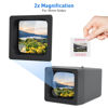Picture of 35 mm Film & Slide Viewer, 2X LED Illuminated Viewing Slide Projector for Old Slides and 35mm Film Negatives(2 AAA Batteries Included)