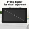 Picture of Digital Film & Slide Scanner with 5 Inch LCD Screen, Converts Color & B&W 135/110/126 KPK Negatives & Slides and Super 8 Slides into 22MP JPEG Photos