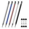 Picture of Stylus (5 Pcs), 2-in-1 Stylus Pen for Touch Screen, High Precision and Sensitivity, Suitable for iPhone/ipad/Android Tablets, Compatible with All Touch Screens (Black/White/Blue/Rose Gold/Silver)