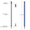 Picture of Stylus (5 Pcs), 2-in-1 Stylus Pen for Touch Screen, High Precision and Sensitivity, Suitable for iPhone/ipad/Android Tablets, Compatible with All Touch Screens (Black/White/Blue/Rose Gold/Silver)