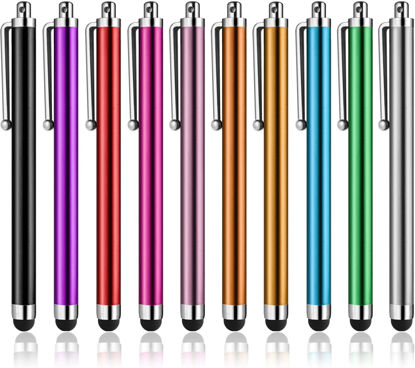 Picture of Stylus Pens for Touch Screens, Abiarst High Precision Universal Stylus for iPad iPhone Tablets Samsung Galaxy All Capacitive Touch Screens (10-Pack)