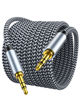 Picture of Aux Cord 4ft, 3.5mm Audio Cable - Nylon Braided Aux Cable 3.5mm Male to Male AUX Cord for Car, Headphones, Home Stereos, Speaker