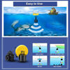 Picture of LUCKY Kayak Portable Fish Depth Finder Water Handheld Fish Finder Sonar Castable Kayak Boat Fishfinder Transducer Fishing LCD Display FFC1108