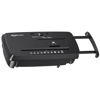 Picture of Amazon Basics 8-Sheet Strip Cut Paper, CD, and Credit Card Shredder, Compact, No Basket, Portable with Extendable Arm, Black