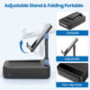Picture of Cell Phone Stand with Wireless Bluetooth Speaker and Anti-Slip Base HD Surround Sound Perfect for Home and Outdoors with Bluetooth Speaker for Desk Compatible with iPhone/ipad/Samsung Galaxy