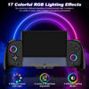 Picture of Spican Switch Controllers for Nintendo Switch/Switch OLED Controller, Switch Wireless Pro Controller One-Piece Joypad, Full-Size Ergonomic Handheld Mode Controller with Battery/RGB/Turbo/Programming(Black)