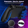 Picture of Spican Switch Controllers for Nintendo Switch/Switch OLED Controller, Switch Wireless Pro Controller One-Piece Joypad, Full-Size Ergonomic Handheld Mode Controller with Battery/RGB/Turbo/Programming(Black)