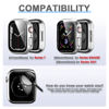 Picture of 6 Pack Hard PC Case with Tempered Glass Screen Protector 44mm for Apple Watch SE(2nd) Series 6/SE/5/4, Rontion Ultra-Thin Scratch Resistant Full Protective Bumper Cover for iWatch 44mm Accessories