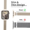 Picture of MARGE PLUS Slim Milanese Loop Compatible with Apple Watch Band for women 40mm 41mm 38mm 42mm 44mm 45mm 46mm, Stainless Steel Magnetic Mesh Strap work on iWatch Series10 9 8 7 6 5 4 3 2 1 SE