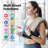 Picture of Fitness Tracker Watch with Heart Rate Monitor, Large Screen Activity Tracker with Pedometer, Sleep Monitor, Calories & Step Counter, 5ATM Waterproof Smart Watch for Women Men Fitness Watch for Sports