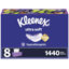 Picture of Kleenex Ultra Soft Facial Tissues, 8 Flat Boxes, 180 Tissues per Box, 3-Ply, Packaging May Vary