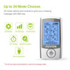 Picture of AUVON Rechargeable TENS Unit Muscle Stimulator, 24 Modes 4th Gen TENS Machine with 8pcs 2"x2" Premium Electrode Pads for Pain Relief
