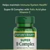 Picture of Nature's Bounty Super B Complex with Vitamin C & Folic Acid, Immune & Energy Support, 150 tablets