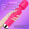 Picture of Vibrator Wand,Adult Sex Toy Wand, G Spot Dildo, Clit Vibrator, Sex Vibrators,Clitoris Stimulation,with 8 Speeds & 20 Patterns, Quiet,Fully Waterproof,Vibrating Wand for her Pleasure (Rose Red)