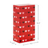 Picture of Hallmark Valentine's Day Paper Treat Sacks (30 Bags: Happy Valentine's Day, Hearts) for Classroom Parties, Valentines, Kids, Coworkers