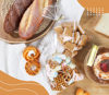 Picture of SUREHOME Cellophane Bags 100 Pack Clear Cellophane Treat Bags 6x10 In Cello Candy Bags for Party Favors Clear Gift Bags with Ties Plastic Gift Bags for Gift Giving Cookies Bakery Popcorn Goodie Wraps
