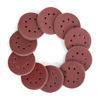 Picture of WORKPRO 150-piece Sanding Discs Set - 5-Inch 8-Hole Sandpaper 10 Grades Include 60, 80, 100, 120, 150,180, 240, 320, 400, 600 Grits for Random Orbital Sander(Not for Oscillating Tools or Mouse Sander)