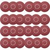 Picture of Tonmp 50 PCS 9-Inch 10-Hole Hook-and-Loop Sanding Discs for Drywall Sander -10 Pack Each of 60 80 120 150 240 Grits Sander Paper