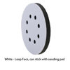 Picture of IPELY 2 Pack 5 Inch 8 Holes Foam Interface Pad Surfprep Foam Sanding Pads for Buffer (2 Pack)