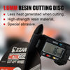 Picture of EZARC Cut Off Wheels 25 Pack, 3” x 1/16” x 3/8” Cutting Wheel, Metal & Stainless Steel Cutting Disc for Die Grinder