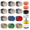 Picture of 188 PCS 1 Inch Sanding Disc, GOH DODD Hook and Loop 60 to 10000 Grit Wet Dry Sandpaper Micro Sand Paper with 1/8" 1/4" Shank, Backing Pad, Polishing Pads, Foam Sanding Pads for Auto Wood Metal Jewelry