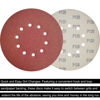 Picture of SACKORANGE 50 Pack 9-Inch 10 Hole 120 Grit Hook-and-Loop Drywall Sandpaper - Aluminum Oxide Sanding Disc for 9" Drywall Sander Wood Furniture Finishing …