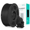Picture of SUNLU 3D Printer Filament PLA Matte 1.75mm, Neatly Wound Filament, Smooth Matte Finish, Print with 99% FDM 3D Printers, 1kg Spool (2.2lbs), 330 Meters, Matte Black