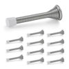 Picture of Ravinte Door Stoppers, 12 Pack Spring Door Stops with Rubber Bumper, Satin Nickel Door Stoppers for Bottom of Door