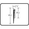 Picture of M-D Building Products 68247 All-Season Door Sweep, Heavy Duty Aluminum, Ideal for Residential & Commercial Use, Easy Installation with Heavy Rubber Seal, Ensure Comfort and Security (36 Inch, Silver)