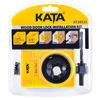 Picture of KATA 1-3/8" - 1-3/4" Door Lock Installation Kit for Wooden Doors with Guide Template, Door Lock Hole Saw, Carbon Steel