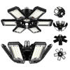 Picture of LED Garage Lights Bulb 2 Pack 180W 18000LM 6500K Led Shop Light with 6 Plus 1 Deformable Panels Basement Barn Ceiling Lights E26 and E27