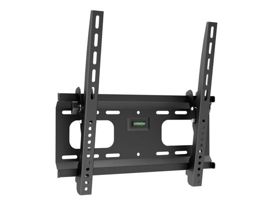 Picture of Monoprice Commercial Tilt TV Wall Mount Bracket for 32" to 55" TVs up to 165lbs, Max VESA 400x400, UL Certified