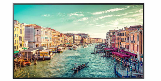 Picture of Samsung Business QM43R 43 inch 4K UHD 3840x2160 24/7 Commercial Signage LED Display for Business, HDMI, Wi-Fi, and 3-Year WRNTY, 500 nit (LH43QMREBGCXZA) Black