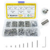 Picture of Kadrick 660 Pcs M2 Screw Assortment,Button Head Socket Cap Screws Kit,M2x4mm,6mm,8mm,10mm,12mm,16mm 304 Stainless Steel Metric Bolts Nuts Washers Kit with 1 Hex Allen Wrench