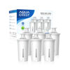 Picture of AQUA CREST Replacement for Brita® Water Filter, Pitchers and Dispensers, Classic OB03, Mavea® 107007, and More, NSF Certified Pitcher Water Filter, 1 Year Filter Supply, 6 Count